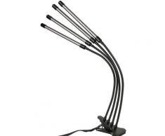 LED Pflanzenlampe 4 LED-Röhren Pflanzenlicht Pflanzenleuchte