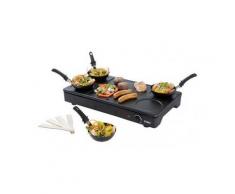 Set Mini Woks, Crêpes Maker und Grill 1000w schwarz - do8712w Domo
