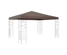 Quick-star - Ersatzdach für Pavillon 3x3m Taupe Ersatzbezug Pavillondach
