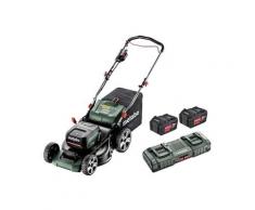 Akku Rasenmäher rm 36-18 ltx bl 46 cm 55 l 2x 18V 5,2 Ah Akku asc 145 Duo - Metabo