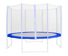 Sixbros. - Randabdeckung Blau für Gartentrampolin 4,00 M - Ersatzteil Federabdeckung PVC - RA-543