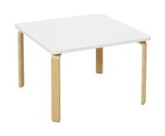 Kindertisch ohne Stühle Schreibtisch 75x75x50cm(BxTxH) Computertisch Arbeitstisch Beistelltisch