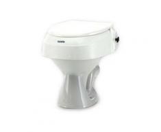 Toilettensitzerhöhung mit Deckel | in 3 Stufen höhenverstellbar (6, 10, 15 cm) | Invacare