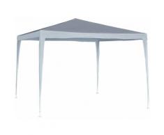 Gartenpavillon Gartenlaube Natacha 3 - 9 m² - 3 x 3 m - Weiß