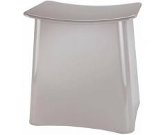 Wenko - Wäsche Bad Hocker Sammler Korb Dusche Baden Sitz Sortierer 33 L Sack WC - grau