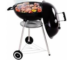 Kugelgrill BBQ Grill Holzkohlegrill Grillwagen Standgrill Kohlegrill Ø 57cm mit Thermometer