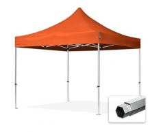 PROFIZELT24 Faltzelt PROFESSIONAL 3x3 m ohne Seitenteile Faltpavillon ALU Pavillon Partyzelt in