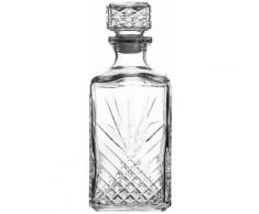 Karaffe - Whiskey - Wasser - 1 Liter - Bormioli - Italienisches Design - Chic - Glas - Art Deco