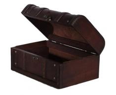 Truhe HD 86002-S Kiste Geschenkbox Kiste Holztruhe 30cm