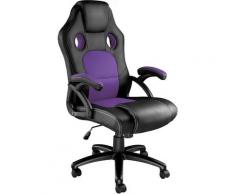 Bürostuhl Tyson - Gaming Sessel, Zockersessel, Computerstuhl - schwarz/lila