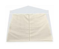 2x Seitenwände Seitenteile Pavillon Faltpavillon Capri Partyzelt Gartenzelt Zelt beige