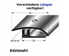 Ausgleichsprofil / Anpassungsprofil Laminat "Regina", Höhe 7 x17 mm, 42 mm breit, 3-teilig,
