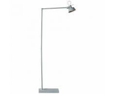 BRILLIANT TELMA Leseleuchte 154 cm Metall Grau Beton