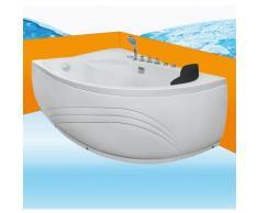 Eckwanne Whirlpool Raumsparwunder Pool Badewanne A617-A-ALL 100x160 -16629- ohne Radio und