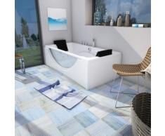 Whirlpool Pool Badewanne Eckwanne Wanne A1821N-A-ALL 90x180cm Reinigungsfunktion -16020- mit Radio