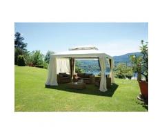 Pavillon Rechteckiger 4x3 m aus aluminium | mit Festzelt mosquito