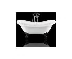 Rogier&mothes - Freistehende Badewanne mit Füßen DARLINGTON Adlerfüße SCHWARZ