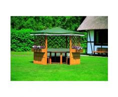 Promadino Pavillon Marburg 309x309 Gartenpavillon aus Holz Gartenhütte Gartenlaube - Promex