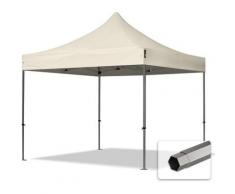 Faltzelt Partyzelt 3x3m - ohne Seitenteile PROFESSIONAL Dach 100% WASSERDICHT Faltpavillon Pavillon