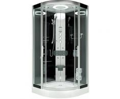 Acquavapore - Dampfdusche Duschtempel Sauna Dusche Duschkabine D46-03T3-EC 80x80cm MIT 2K Scheiben