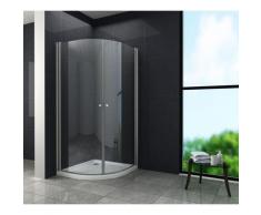 Duschkabine MARISO 80 x 80 x 190 cm (Viertelkreis)