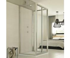 Urban Trio P Duschkabine 80x75x80 ÖF. 75 CM H198 ESG-Klarglas