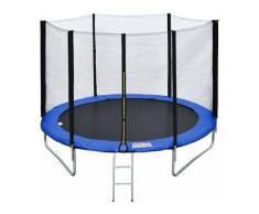 Beneffito - Saltar - Trampolin Reversible - Grün Blau - Durchmesser 305 cm - Grün blau
