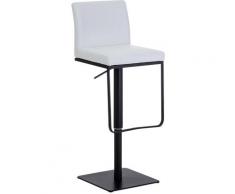 Barhocker Panama B Kunstleder-weiß