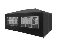 Partyzelt 3x6 m Anthrazit - Anthrazit - Vidaxl