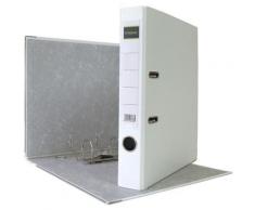 200 x Akten-Ordner PP A4 50 mm Weiss Kunststoff Archiv Büroordner Ringordner