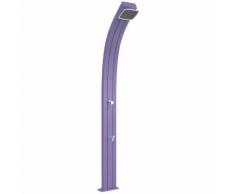 Solardusche Spring Violett Fussbrause cm 26x12x224 CV-A120/4005 - Arkema Design-prodotto Made In