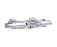 Aleo Thermostat Badewanne-Dusche Chrom Wand Art.-Nr. E72286-CP