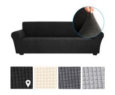 Decdeal Stretch Sofabezug Anti-Rutsch Soft Couch Sofabezug Waschbar fur Wohnzimmer Kinder Haustiere