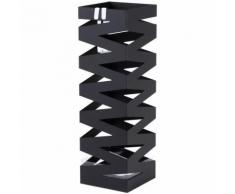 Schirmständer Regenschirmständer Wasserauffangschale und Haken werden verschenkt 49cm Schwarz LUC16B