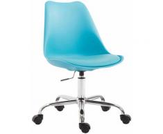 CLP - Bürostuhl Toulouse Kunststoff-blau