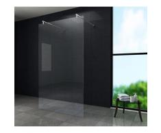 Freistehende Duschwand AQUOS-Dublo 180 x 200 cm - Klarglas