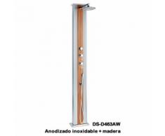 Hybrid-Solardusche Dada Straight Anthrazitfarbe