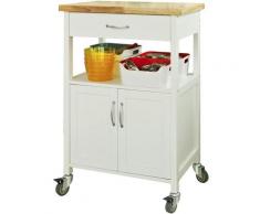 SoBuy Servierwagen, Küchenwagen, Rollwagen,Getränkewagen fürs Büro,FKW22-WN