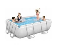 56629 Power Steel Rechteckig Aufstellpool 282x196x84cm - Bestway