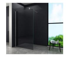 10 mm Duschwand AQUOS-SMOKE 120 x 200 cm