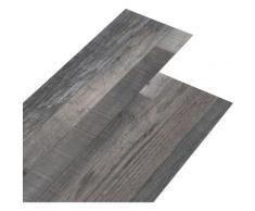 Vidaxl - pvc Laminat Dielen 5,26 m² 2 mm Industrielle Holzoptik Grau