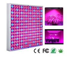 Hengda LED Pflanzenlampe 15W Pflanzenleuchte für Gewächshaus 225 LEDs Red Blue Voll Spektrum