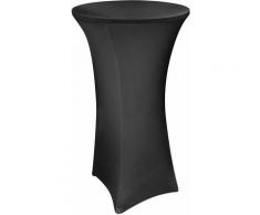 Stehtischhusse 60x120 cm anthrazit Stretch Stehtisch Bistrotisch Husse