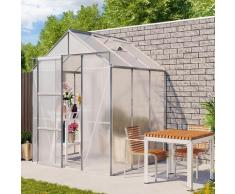 Vitavia - Aktionsangebot (inkl. 100 Euro Zubehör): Gewächshaus 'Flora 3800' aluminium eloxiert 3,8