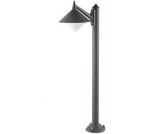 Wegeleuchte A-282564, Graphit, Aluguss, Opal Polycarbonat, E27, IP43, 1150x260x350mm EEK A++