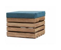 Grandbox - Sitzhocker aus Holz 37x40x50 Polster, Sitztruhe Hocker mit Stauraum, Sitzbank, Sitzpouf,