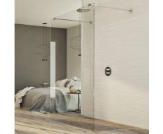 Duschwand 120 CM in Klarglas 8 mm mod. Walk In Free H198