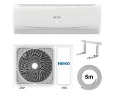 HEIKO Split Klimaanlage R32 Wandgerät 5m Komplett-Set 3,5 kW EEK: A++ / A+