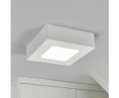 LED-Deckenlampe Marlo weiß 4000K eckig 12,8cm - weiß