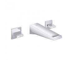 Grohe Allure Brilliant 3-Loch Waschtischbatterie Wandmontage, Ausladung 210mm - 20348000